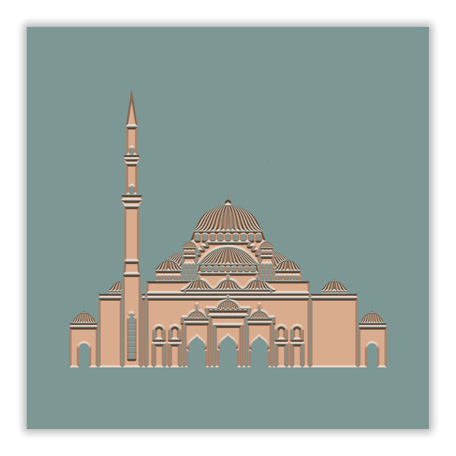Sharjah grand mosque